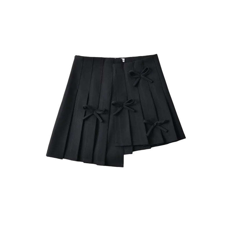 Asymmetrical Bow Skirt