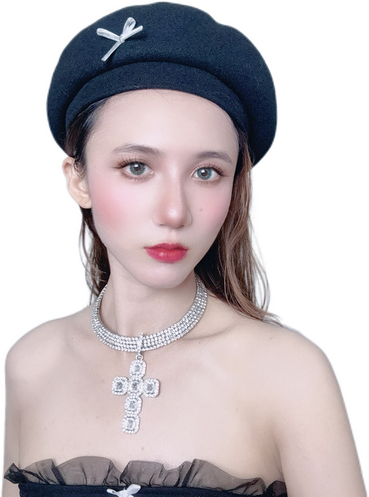 Timeless Ribbons Beret