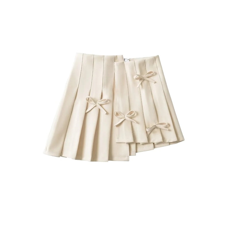 Asymmetrical Bow Skirt